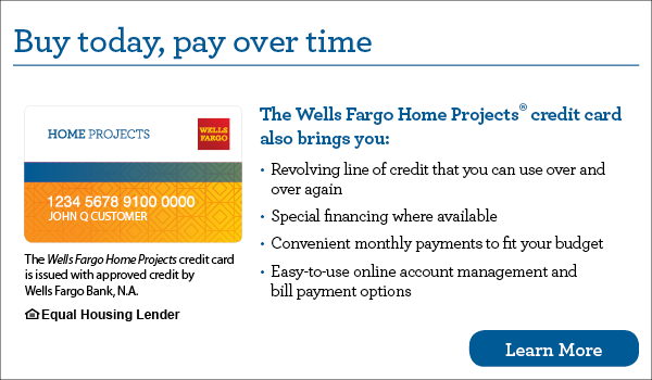 Wells Fargo Home Projects Financing